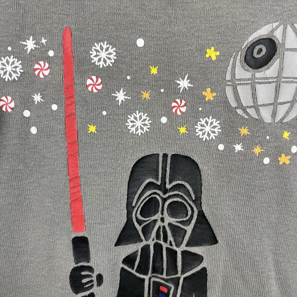 Hanna Andersson Star Wars Holiday Long John Pajama Set Kids 8 130 Darth Vader - Picture 2 of 9